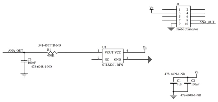 Schematic - STMicroelectronics STEVAL-MKI199V1K Evaluation Kit